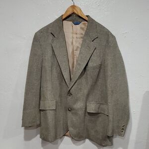 Vintage Pendleton Country Traditionals Mens Multicolor Tweed Jacket Size 44
